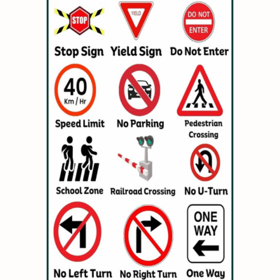 Bulk Outdoor Reflective Traffic Sign