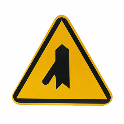 Folding Reflective Triangle Traffic Sign