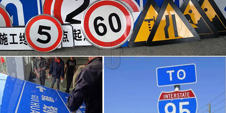 No Parking Aluminum Roadway Sign