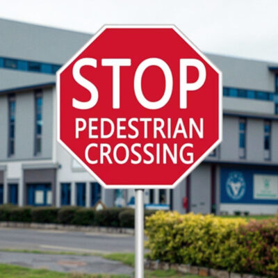 Parking Stop Sign for Road Safety