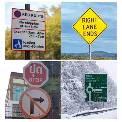 Road construction signs manufacturer