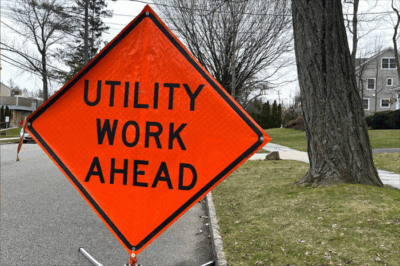 roll up construction signs