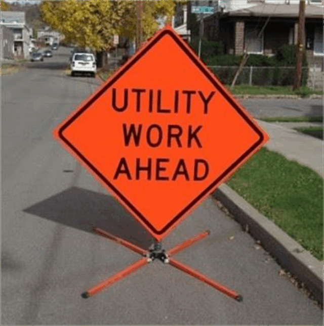 roll up construction signs