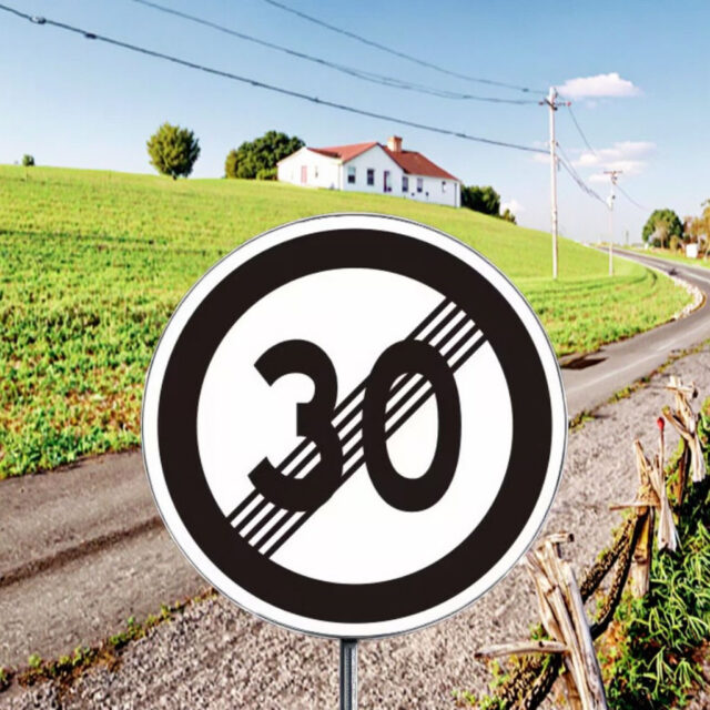 Steel Traffic Guidance & Speed Limit Warning Sign Manufacturer (2) Traffic Guidance and Speed Limit Signs