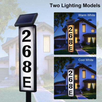 factory solar LED wall signs