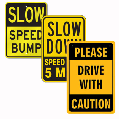 Road Warning and Construction Signs