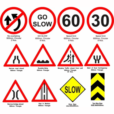 Wholesale bulk aluminum traffic regulatory signs