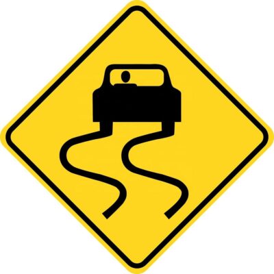 traffic safety and construction warning signs