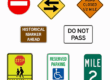 custom regulatory road safety signs