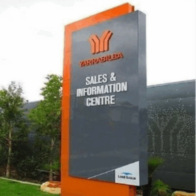 Factory direct outdoor pylon signs